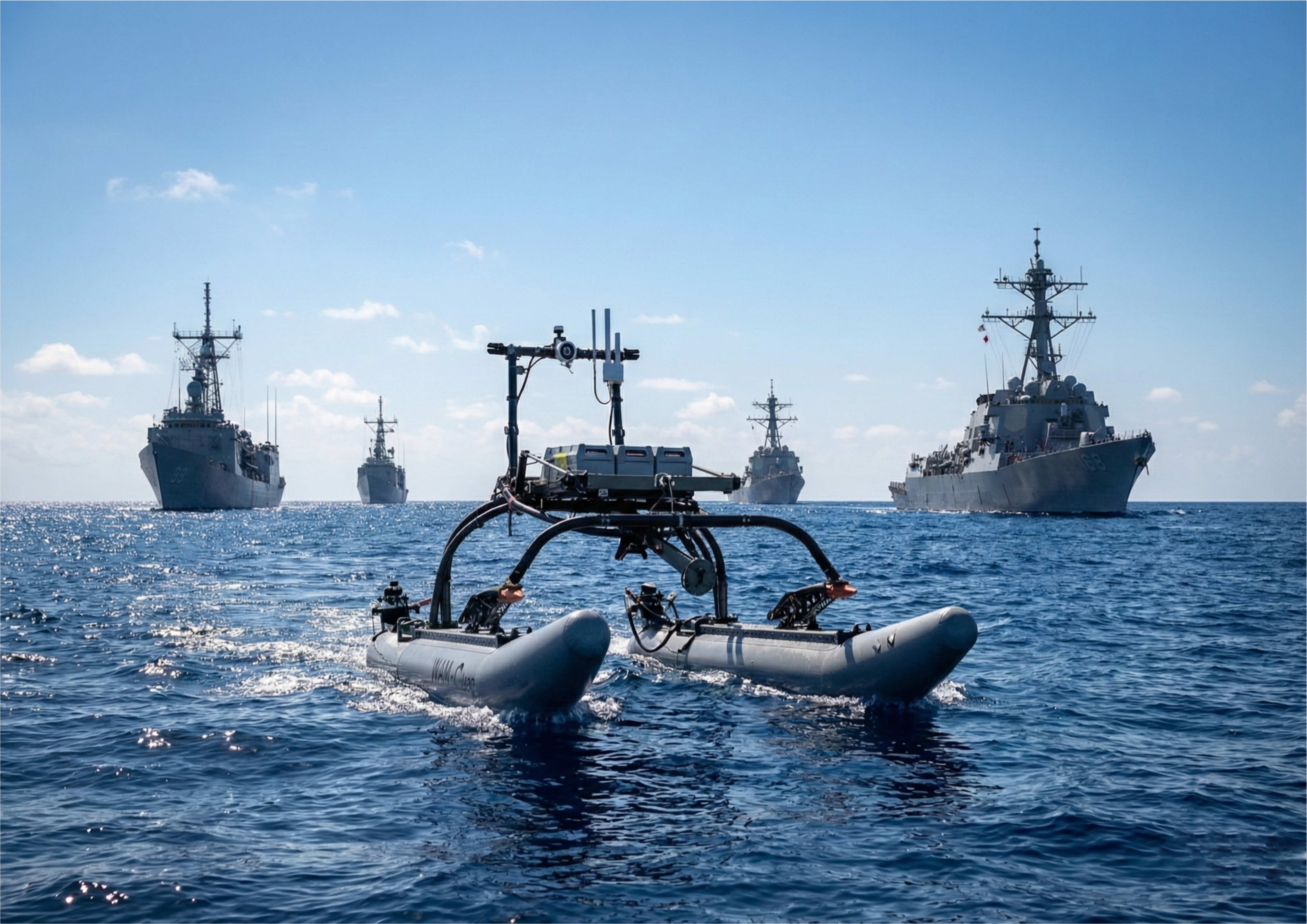 WAM-V® USV de Ocean Power Technologies - Vehículo de superficie no tripulado